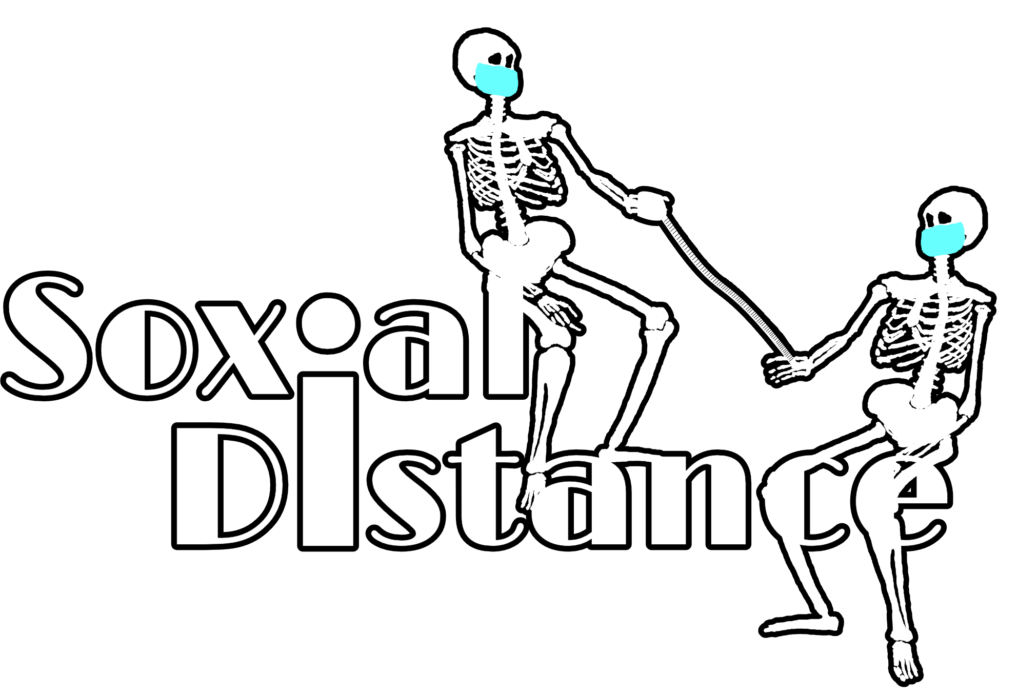 Social Distance Logo